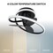 Modern Forms Fans Veloce Indoor Smart Fandelier 2700-3000-4000-5000K LED in Black FH-D2402-28L-BK - alternate 9